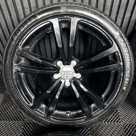 18'' Audi A3 S Line Black Saloon Wheels Alloys Tyres 8V0601025BC Genuine