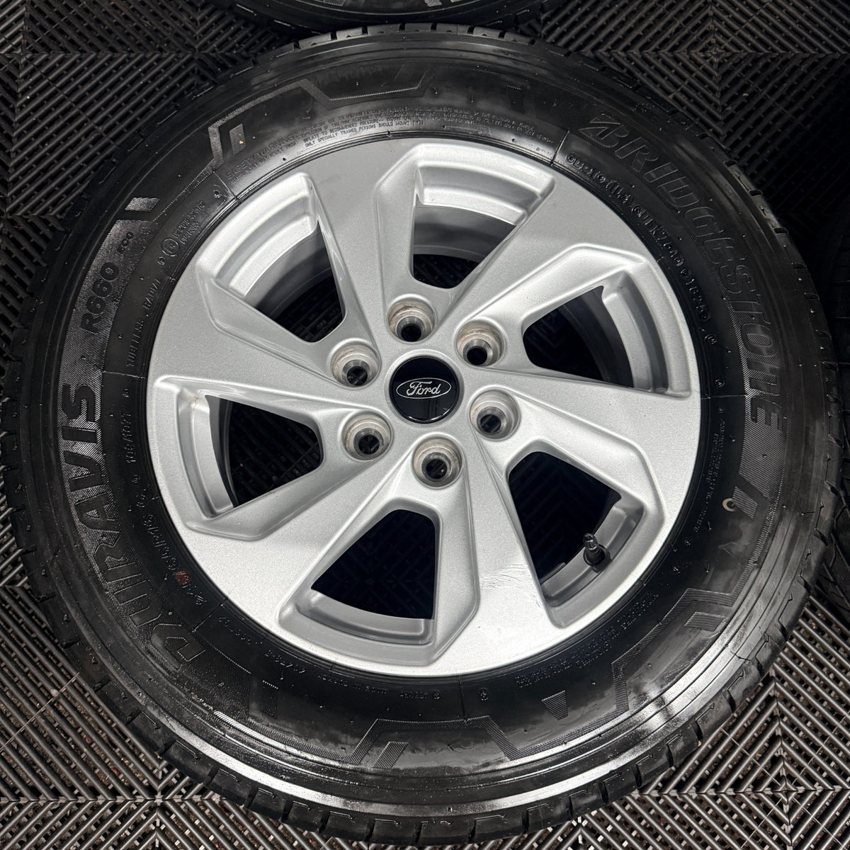 16" Ford Transit Custom Alloy Wheels Tyres Mk9 2024 6X120 Genuine