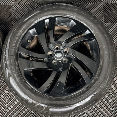 18'' Range Rover Evoque Black Discovery Sport Land Alloy Wheels Tyres Genuine