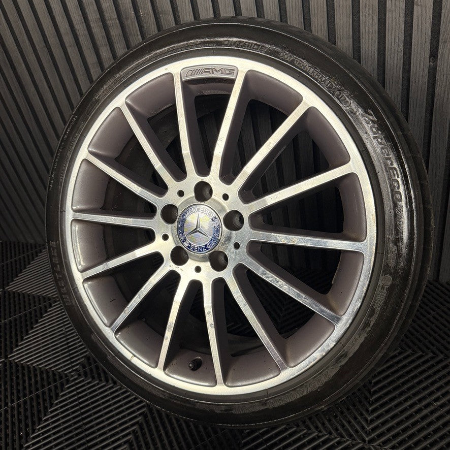1X 18'' GENUINE AMG MERCEDES A B CLASS CLA MULTISPOKE ALLOY WHEEL A1764010200