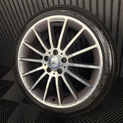 1X 18'' GENUINE AMG MERCEDES A B CLASS CLA MULTISPOKE ALLOY WHEEL A1764010200
