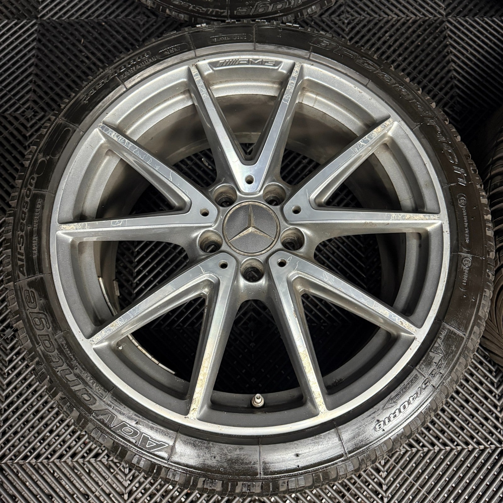 18" GENUINE MERCEDES AMG A CLASS CLA A45 CLA45 A35 WHEELS TYRES ALLOYS W176