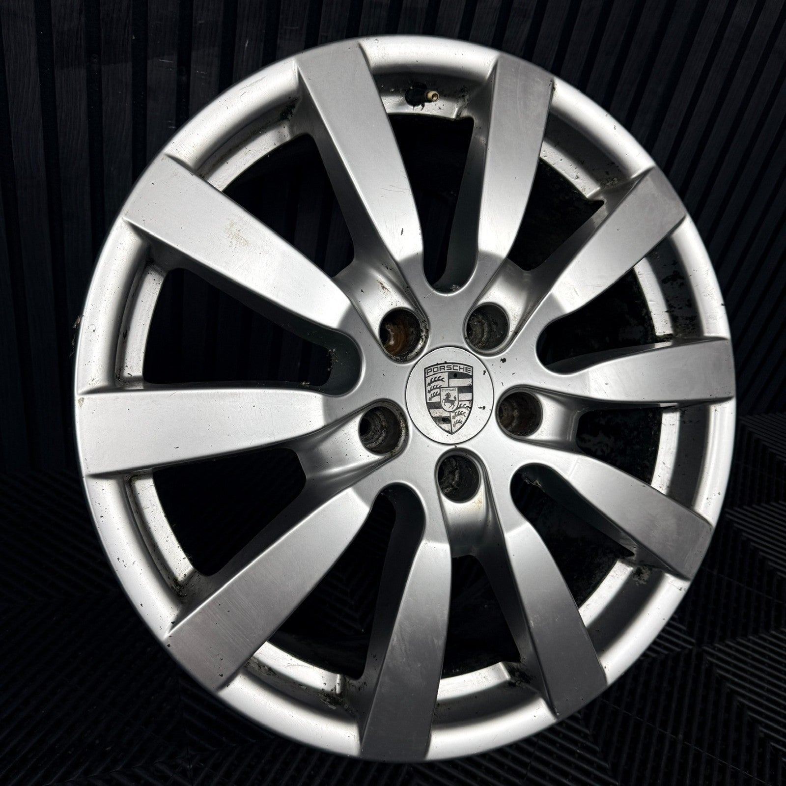 1X 20'' Porsche Cayenne 10 Spoke Alloy Wheel Genuine 7P5601025B 92A