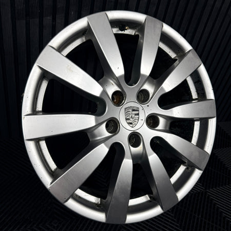 1X 20'' Porsche Cayenne 10 Spoke Alloy Wheel Genuine 7P5601025B 92A