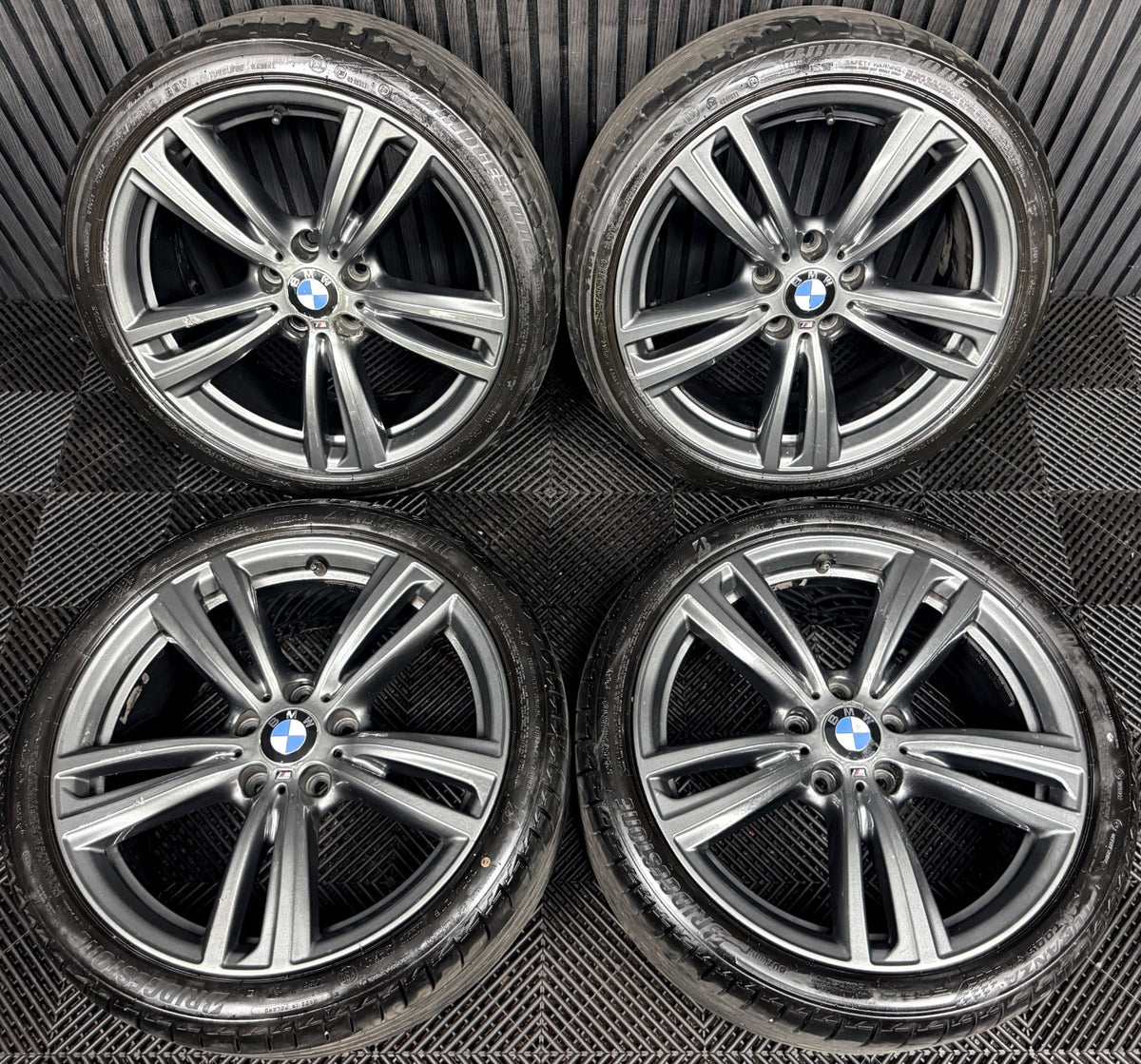 19" BMW 3 Series 442 Grey M Sport F30 F31 F32 E90 E92 Alloy Wheel Tyres Genuine
