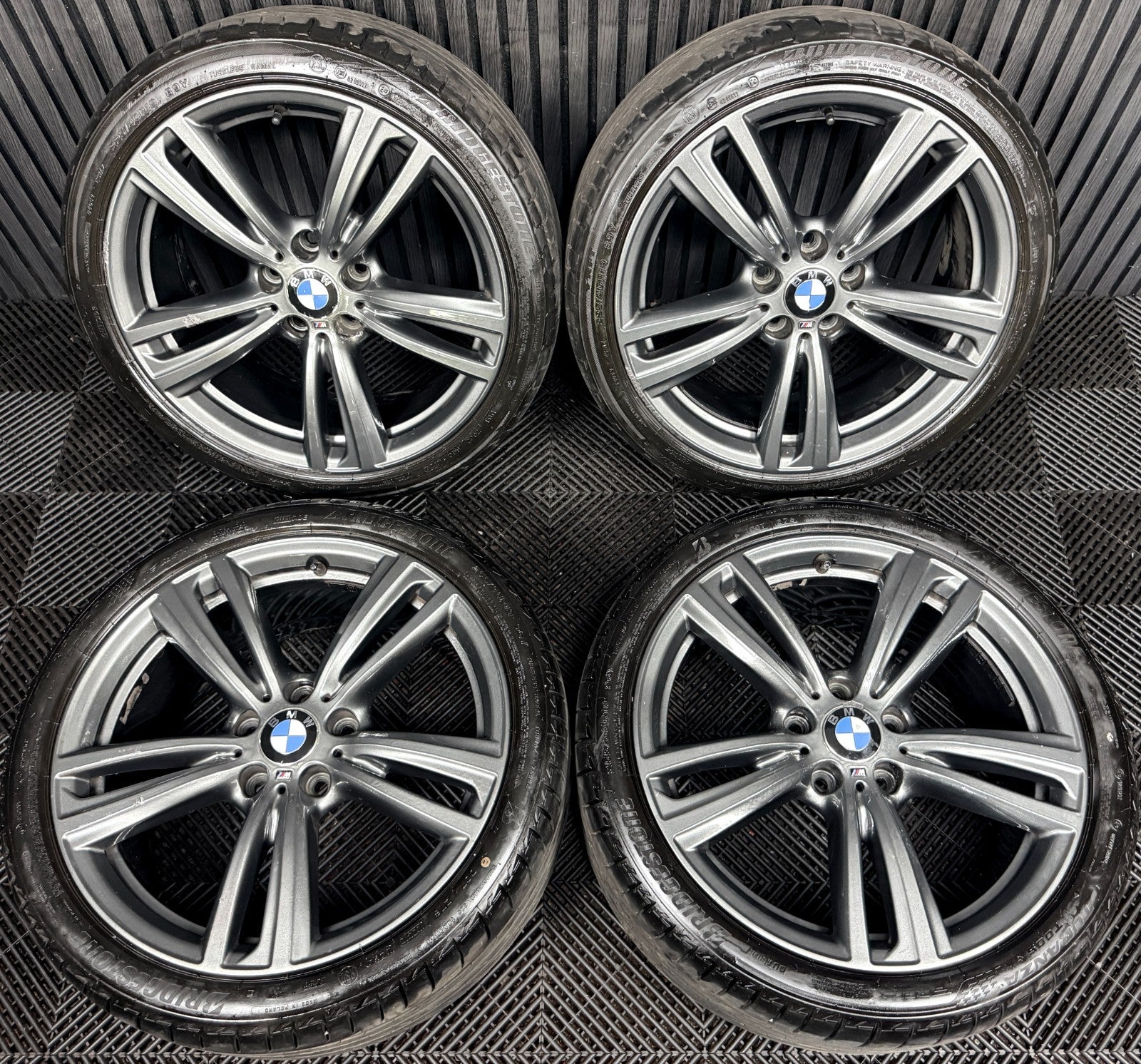 19" BMW 3 Series 442 Grey M Sport F30 F31 F32 E90 E92 Alloy Wheel Tyres Genuine