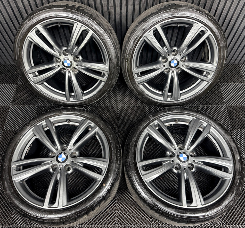 19" BMW 3 Series 442 Grey M Sport F30 F31 F32 E90 E92 Alloy Wheel Tyres Genuine