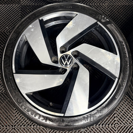 18" VW Golf GTD Mk8 GT GTI Richmond Wheels Tyre Alloy 5H0601025H Genuine