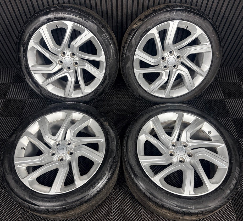 21" Range Rover Sport Land Discovery L494 Wheels Tyres Alloys JK621007BA Genuine