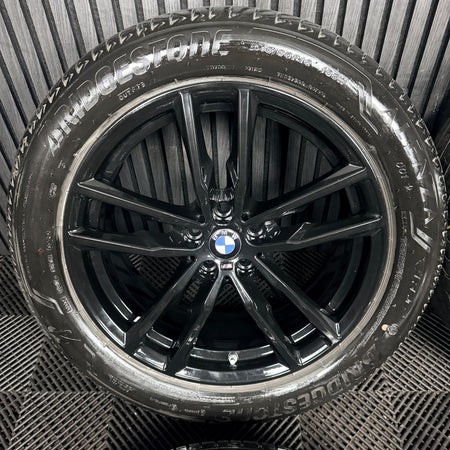 19'' BMW X3 X4 G01 G02 698 Black M Sport Wheels Tyres Alloys 8010267 Genuine