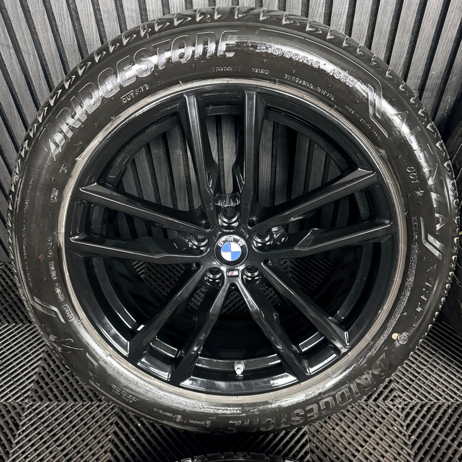19'' BMW X3 X4 G01 G02 698 Black M Sport Wheels Tyres Alloys 8010267 Genuine
