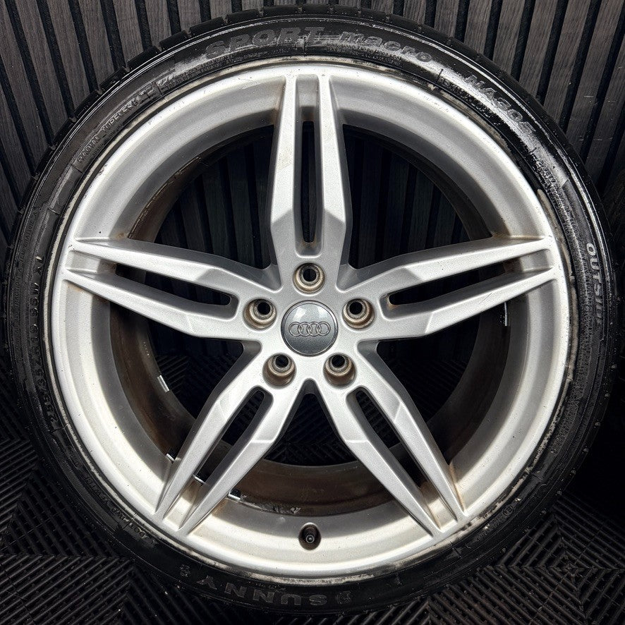 19'' Audi A5 S Line Star Alloy Wheels Alloys Tyres 8W0601025AM Genuine