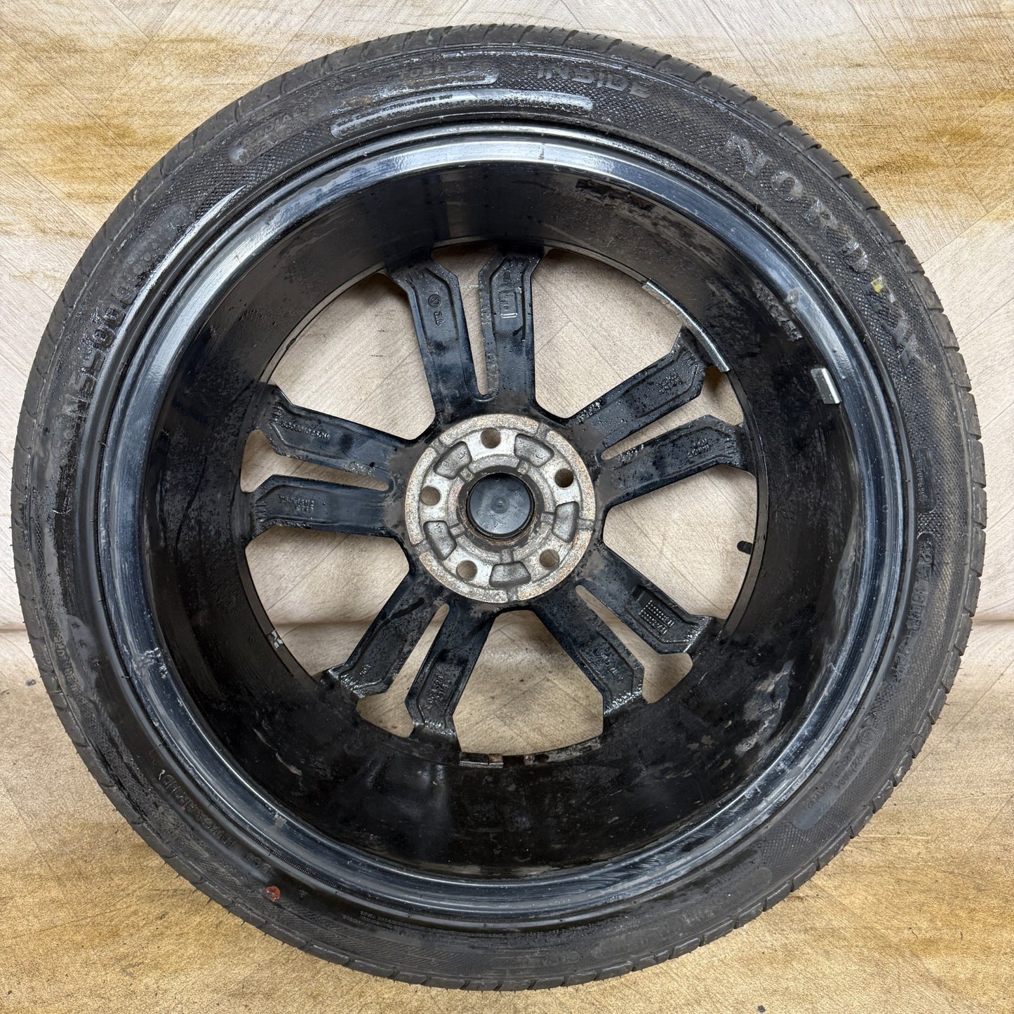 1X 18'' GENUINE VW GOLF GTD SEVILLE GT GTI MK7 ALLOY WHEEL TYRE 5G0601025CM