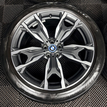 20'' Bmw X3 X4 G01 G02 787 M Sport Alloy Wheels Tyres Alloys Genuine