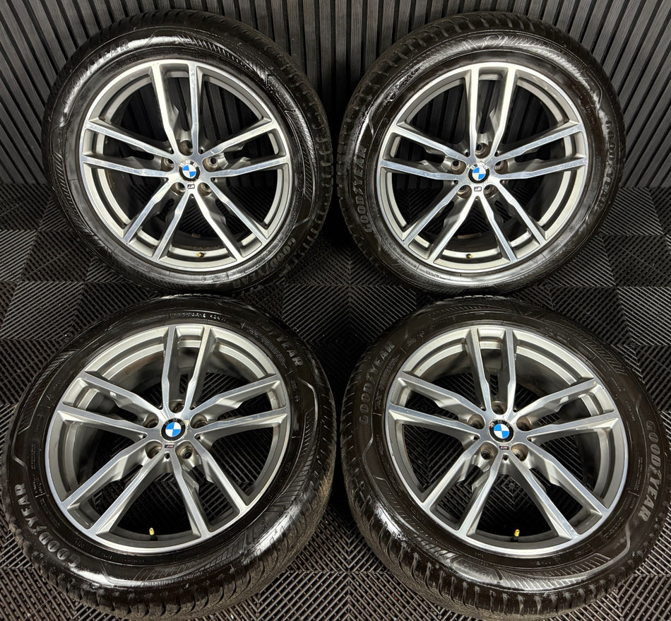 19'' GENUINE BMW X3 X4 G01 G02 698 M SPORT ALLOY WINTER WHEELS TYRES 8010267