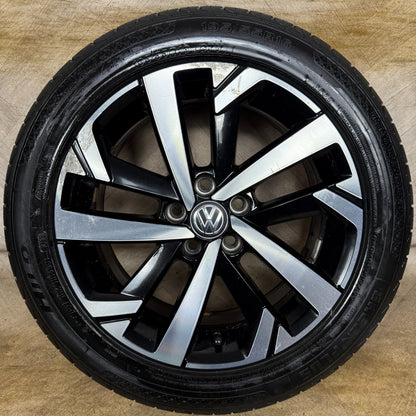 1X 16'' GENUINE VW POLO TORSBY MK6 2G ALLOY WHEEL TYRE GT SINGLE 2G0601025T
