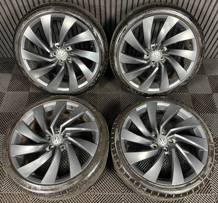 20'' Vw Arteon Rosario Grey R Line Wheels Tyres Alloys 3G8601025D Genuine