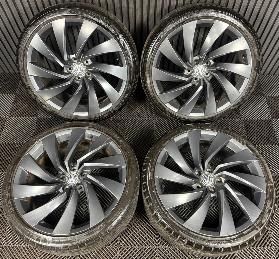 20'' Vw Arteon Rosario Grey R Line Wheels Tyres Alloys 3G8601025D Genuine