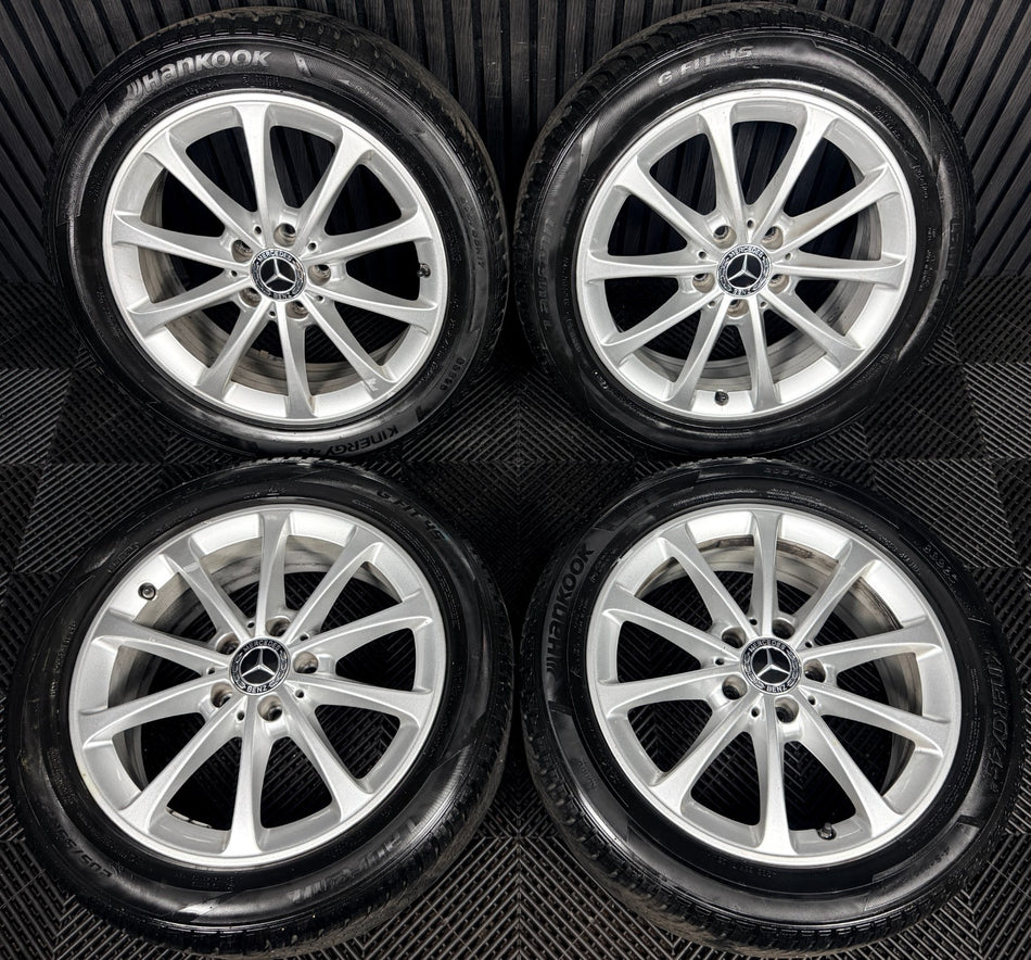 17'' Mercedes A Class CLA B W177 Alloy Wheels Tyres Alloys A1774010300 Genuine