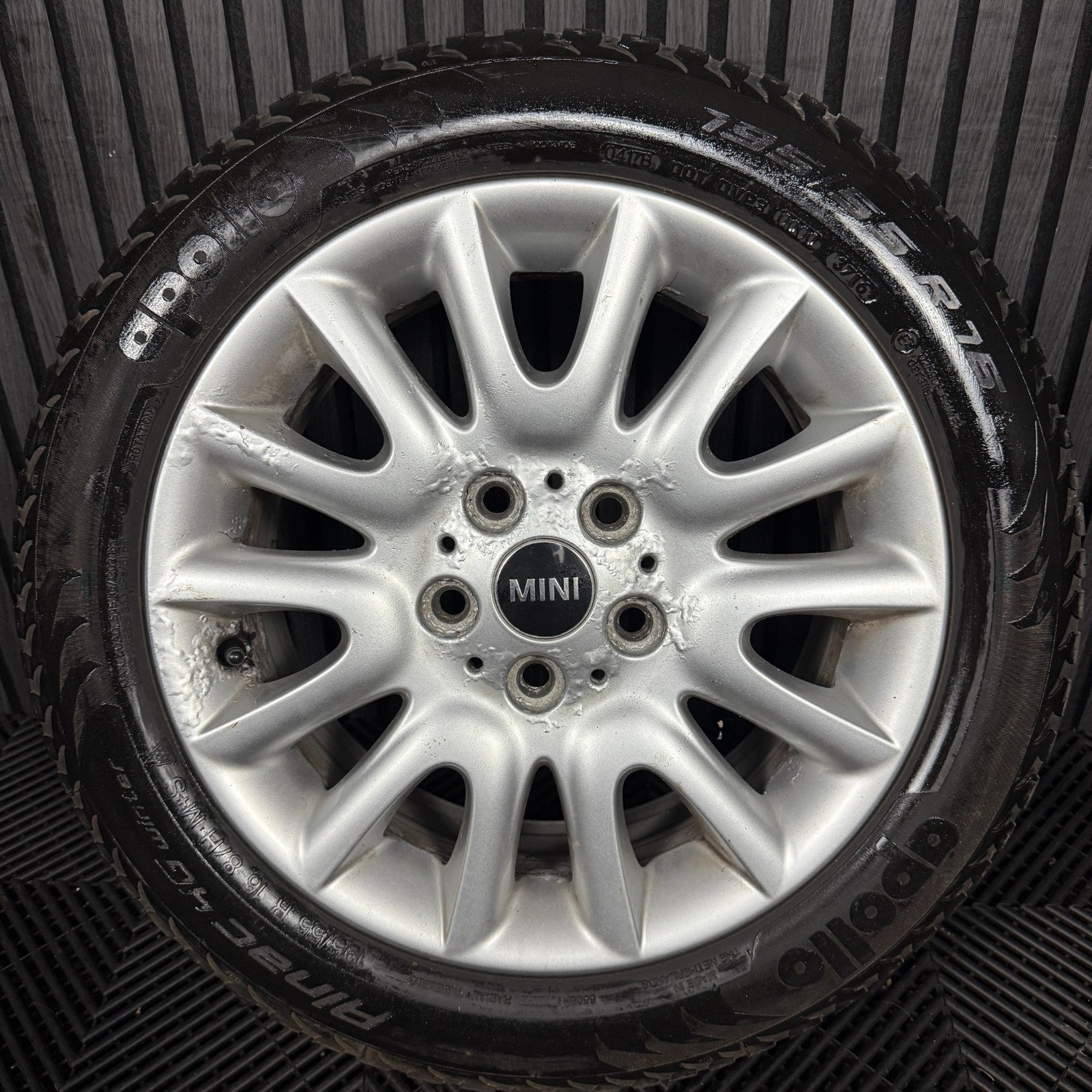 1X 16'' GENUINE MINI COOPER ONE D 495 VICTORY F55 F56 ALLOY WHEEL TYRE 6855104