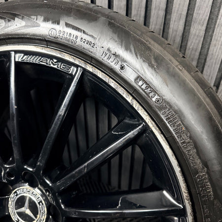 19'' AMG Mercedes GLA Black Multispoke Wheels Tyres Alloys A1564012800 Genuine