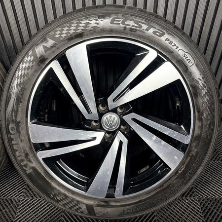 20'' VW Touareg Nevada Black DC Alloy Wheels Alloys Tyres Q7 760601025S Genuine