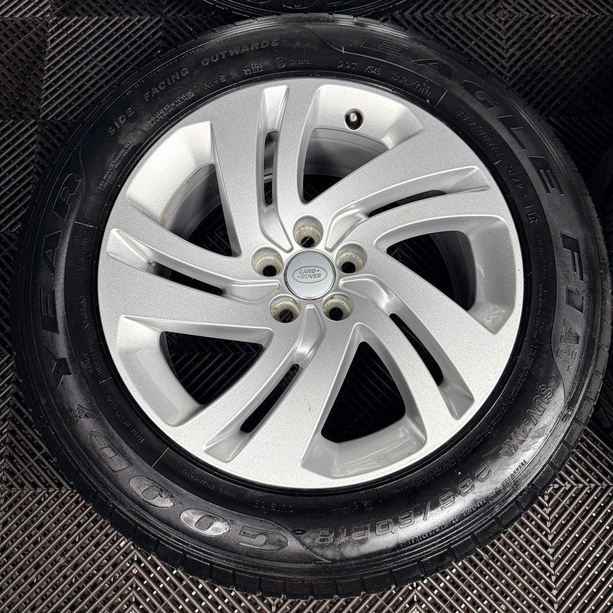 18'' Range Rover Evoque Silver Discovery Sport Land Alloy Wheels Tyres Genuine