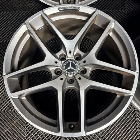 19'' Mercedes AMG GLC Coupe Sport Alloy Wheels A2534011800 A2534013100 Genuine