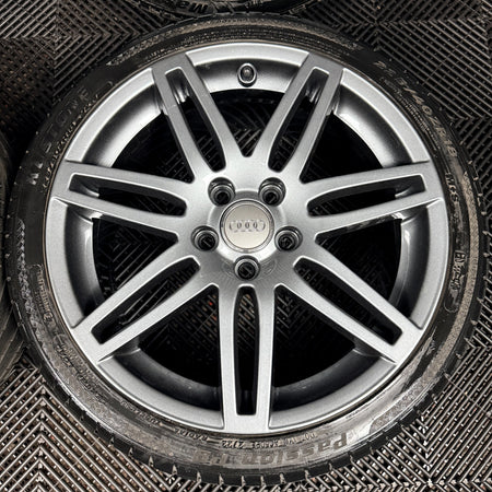 18'' Audi A3 S Line Grey Black Edition Wheels Alloys Tyres 8P0601025BA Genuine