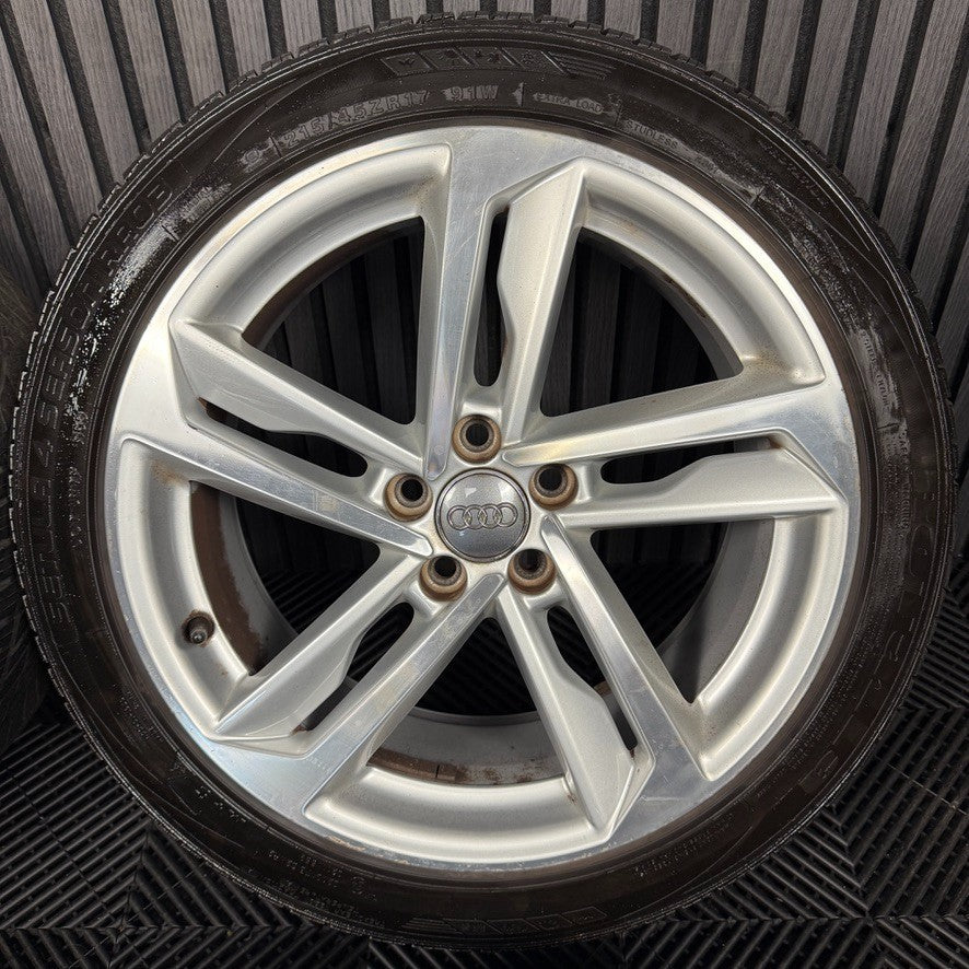 17'' GENUINE AUDI A1 S LINE NEW MODEL ALLOY WHEELS ALLOYS TYRES 82A601025K