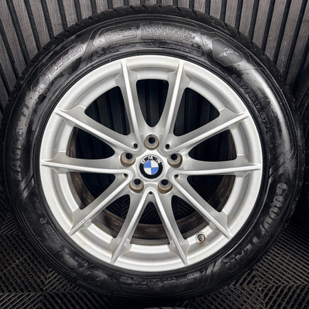 17" Bmw 5 Series 618 Silver Multispoke G30 G31 Alloy Wheel Tyres 6868217 Genuine