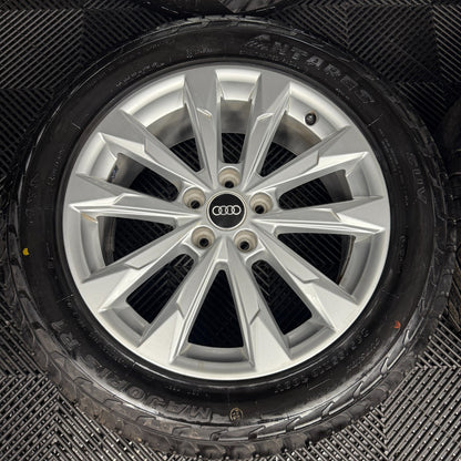 18'' GENUINE AUDI Q3 10 SPOKE ALLOY WHEELS TYRE ALLOYS 83A601025G