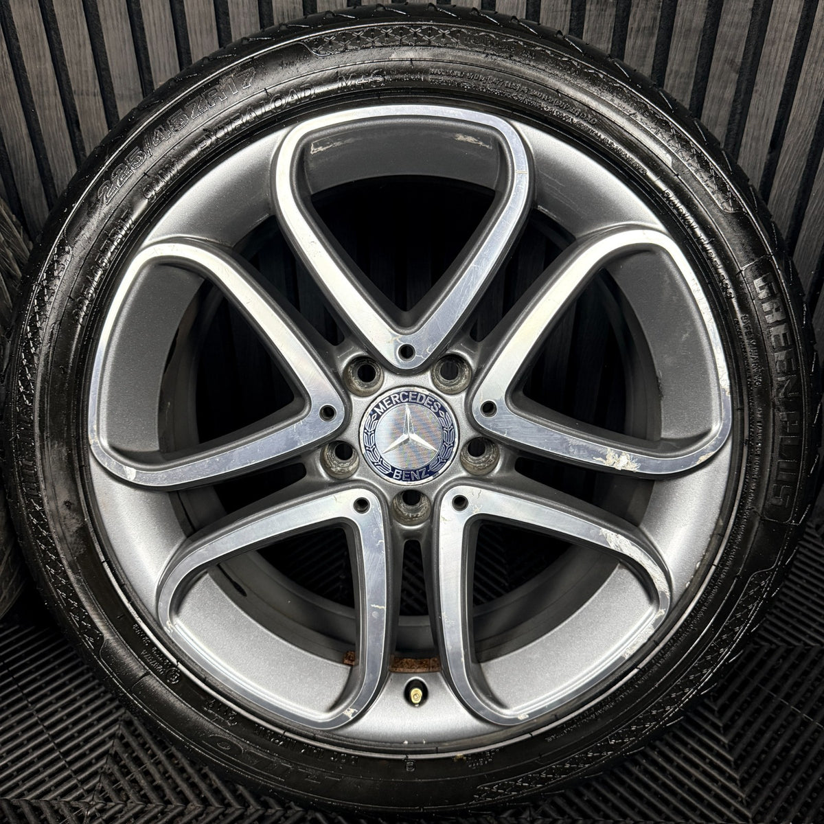 17'' Mercedes A Class CLA B W246 Alloy Wheels Tyres W176 A2464010302 Genuine