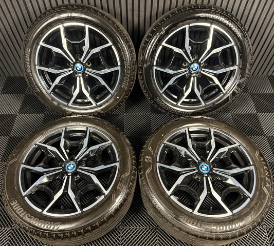 19'' GENUINE BMW X3 X4 G01 G02 887 M SPORT ALLOY WHEELS TYRES ALLOYS 7916263