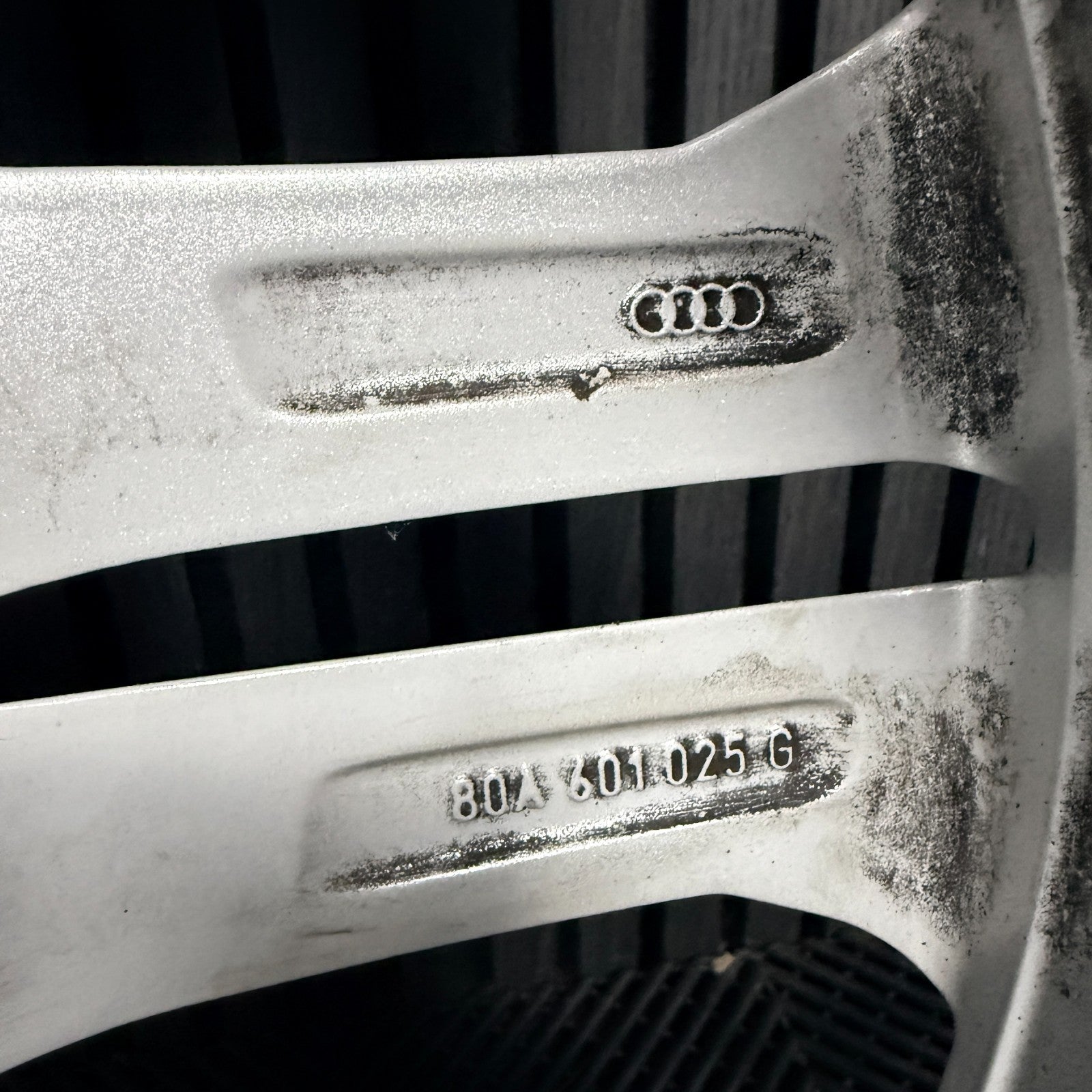 19'' Audi Q5 5 Double Spoke S Line Alloy Wheels Tyres 5X112 80A601025G Genuine