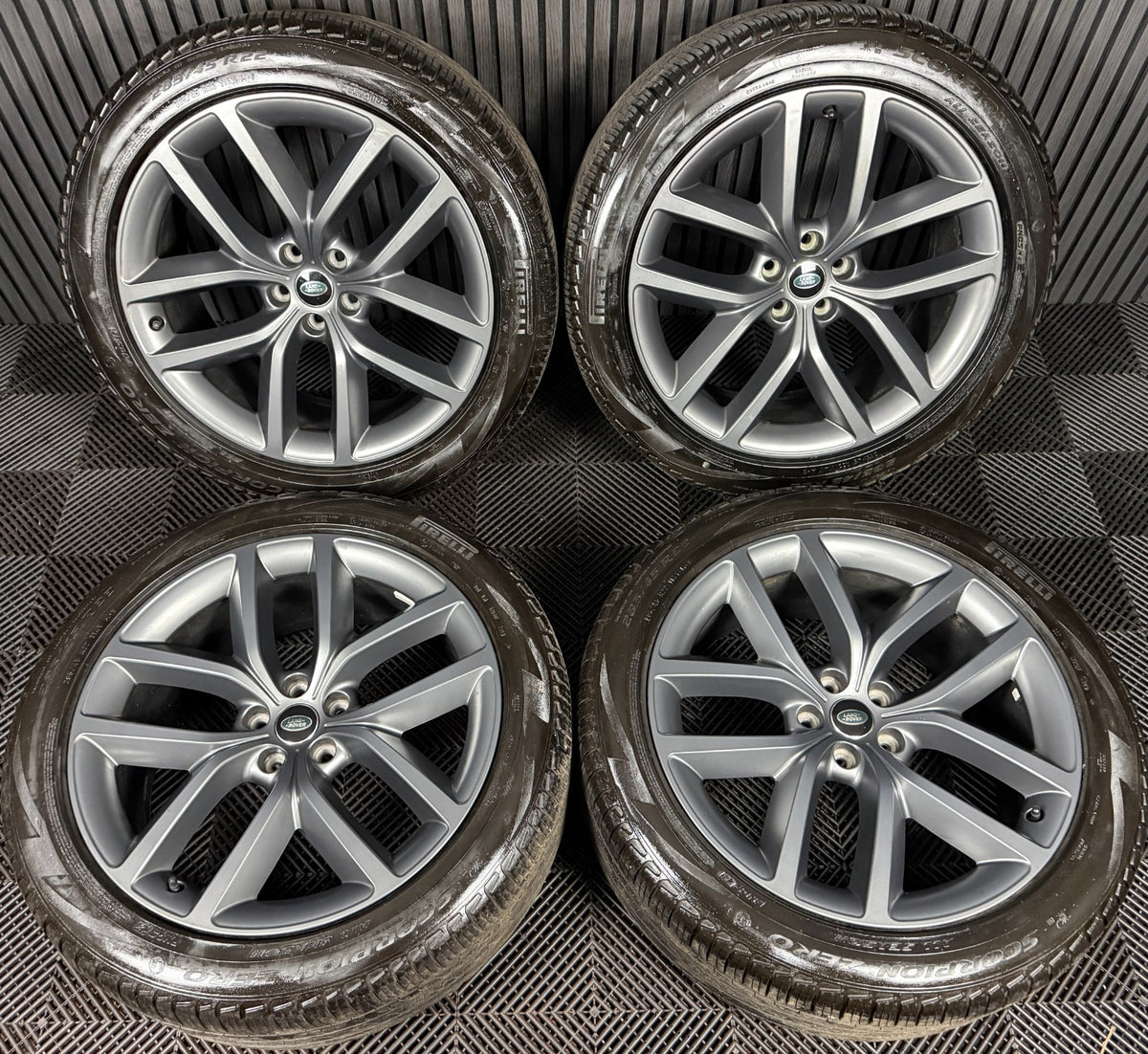 22'' GENUINE RANGE ROVER SPORT GREY L461 L460 5127 WHEELS TYRES ALLOYS N9X2-FB