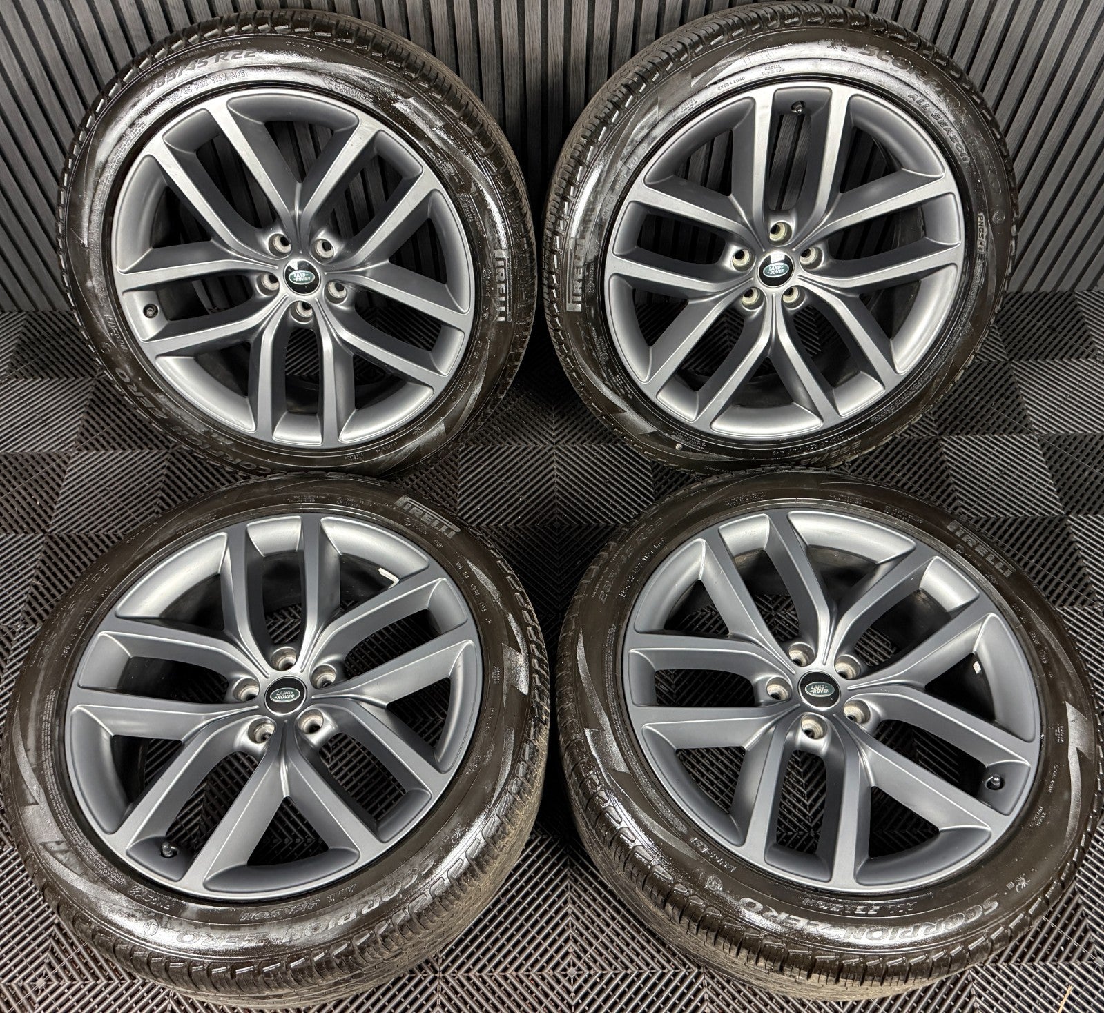22'' GENUINE RANGE ROVER SPORT GREY L461 L460 5127 WHEELS TYRES ALLOYS N9X2-FB