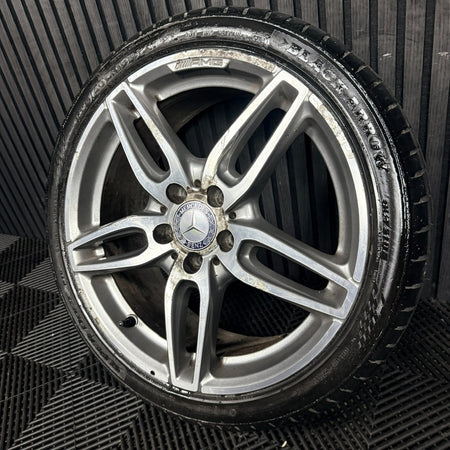 1X 18'' Mercedes AMG A Class CLA Grey W176 Alloy Wheel Tyre A1764010700 Genuine