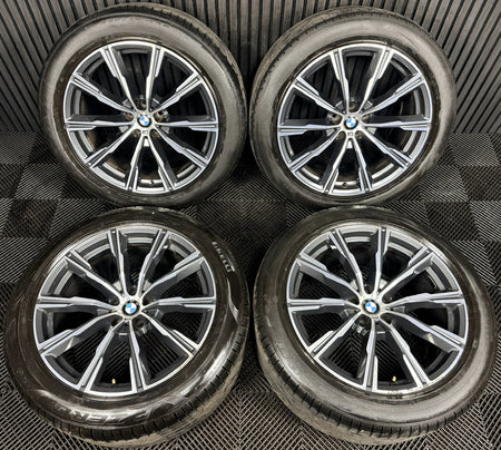 20'' BMW X5 X6 G05 G06 740M Sport Alloy Wheels Alloys Tyres Genuine