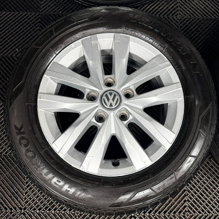 16'' VW Transporter T6 T6.1 T5 Caravelle Clayton Alloy Wheels Tyres Genuine