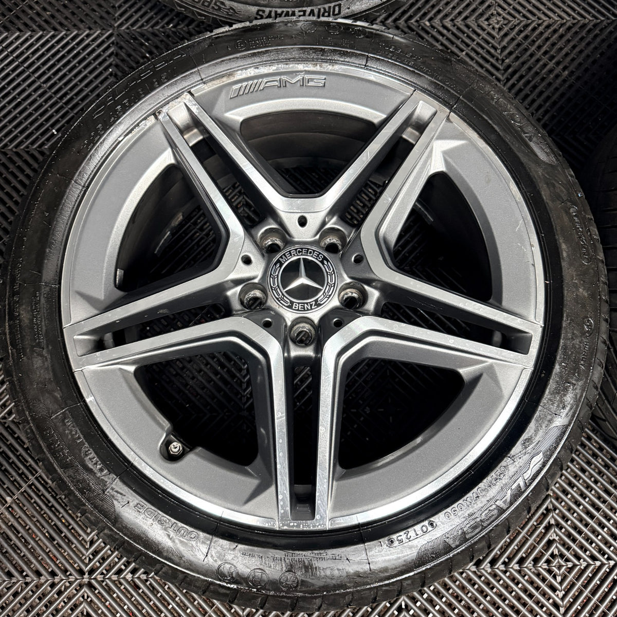 18'' Mercedes Amg A Class Cla B Alloy Wheels Tyres Alloys W177 Genuine