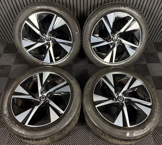 20" GENUINE VOLVO XC90 R DESIGN 5 SPOKE ALLOY WHEELS TYRES ALLOYS 5X108 32209411