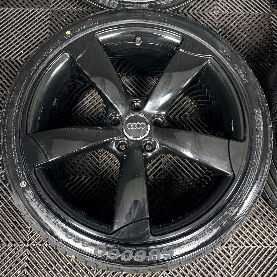 19'' Audi A4 S Line Black Edition B8 B9 Rotor Wheels Alloys 8K0601025CN Genuine