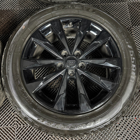 18'' GENUINE AUDI Q3 10 SPOKE ALLOY WHEELS TYRE ALLOYS 83A601025G