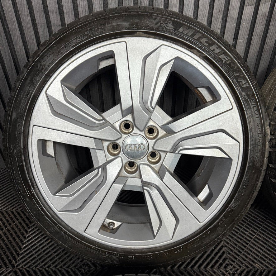 17'' GENUINE AUDI A1 S LINE NEW MODEL GREY ALLOY WHEELS ALLOYS TYRES 82A601025AH