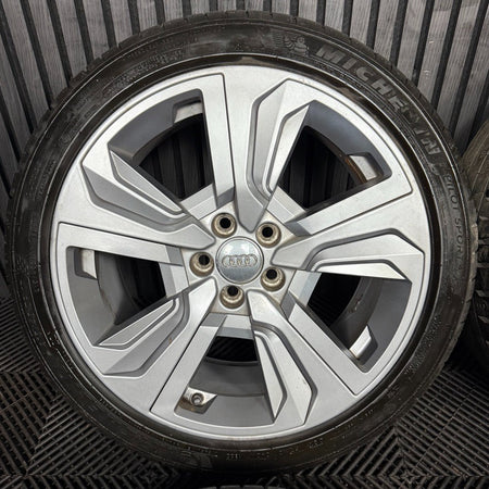 17'' GENUINE AUDI A1 S LINE NEW MODEL GREY ALLOY WHEELS ALLOYS TYRES 82A601025AH