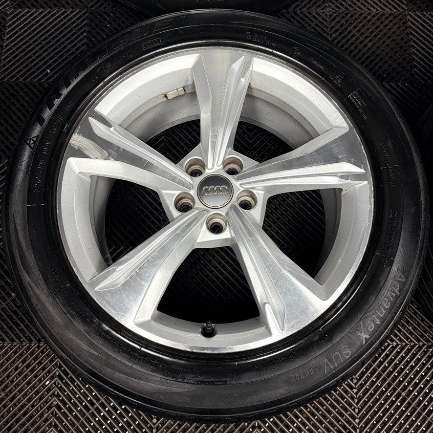 19" Audi Q5 5 Spoke S Line Alloy Wheels Tyres 5X112 Speedline 80A601025E Genuine