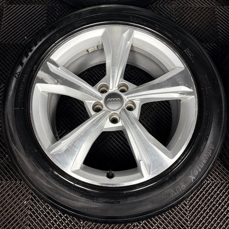 19" Audi Q5 5 Spoke S Line Alloy Wheels Tyres 5X112 Speedline 80A601025E Genuine