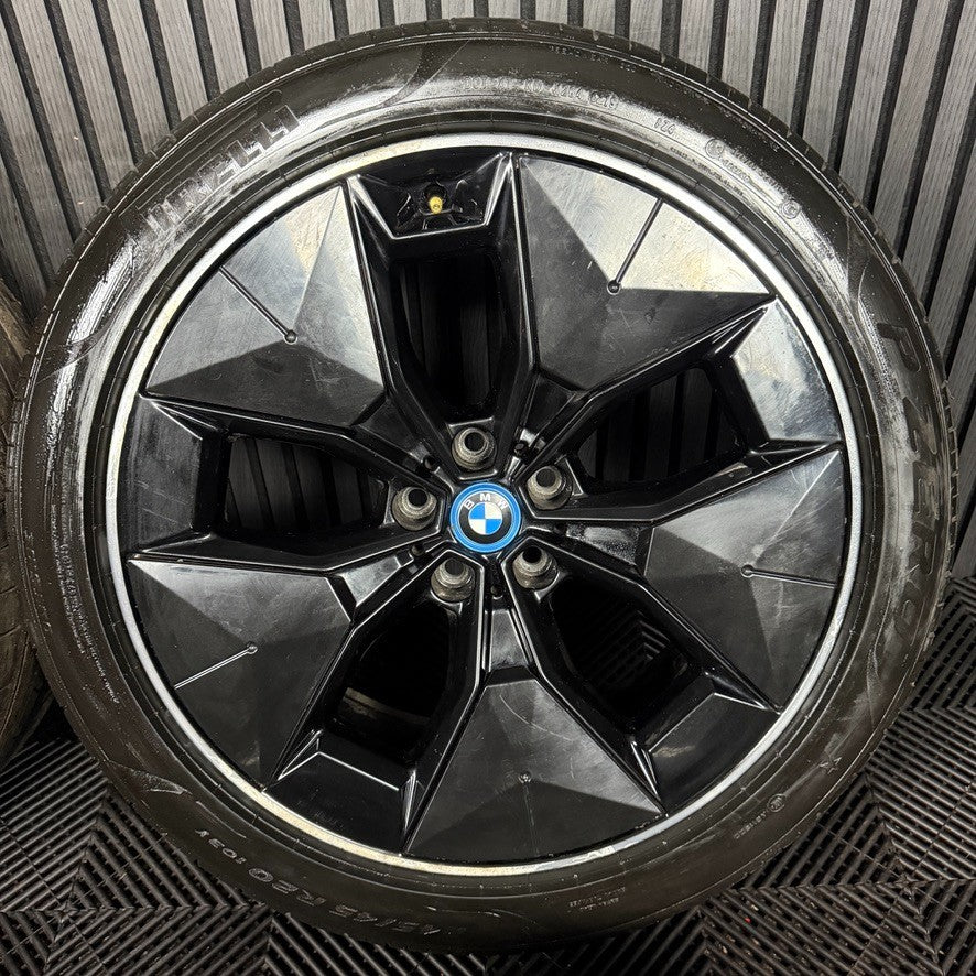 20'' GENUINE BMW iX3 G08 G01 G02 843 X3 X4 WHEELS TYRES ALLOYS 6894845 6894844