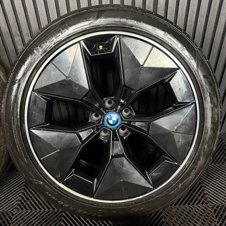 20'' GENUINE BMW iX3 G08 G01 G02 843 X3 X4 WHEELS TYRES ALLOYS 6894845 6894844